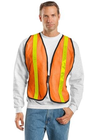 DISCONTINUED Port Authority Mesh Enhanced Visibility Vest. SV02